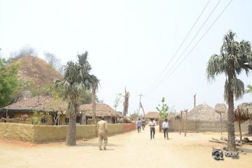 Rangasthalam Movie Village Set Photos